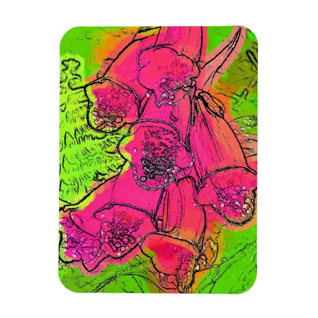 FOXGLOVER MAGNET (Vertikal)