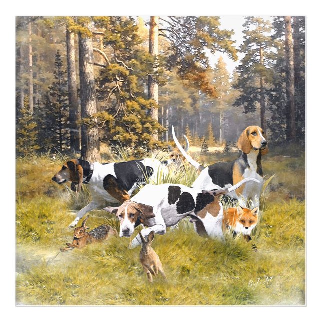Foxhound Fototryck (Framsidan)