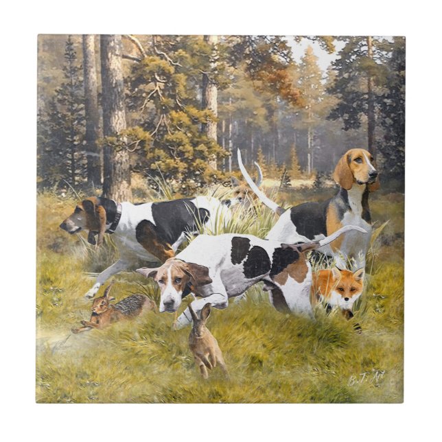 Foxhound Kakelplatta (Framsidan)