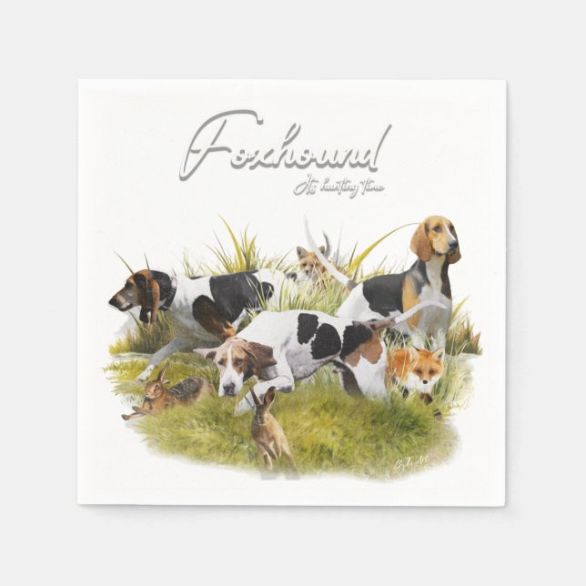 Foxhound Pappersservett (Framsidan)