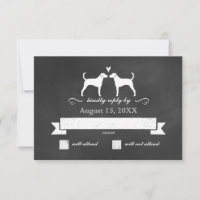 Foxhound Silhouettes Bröllop OSA Reply