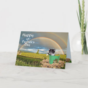 Foxi Moxi Cats St. Patrick's Day Kort
