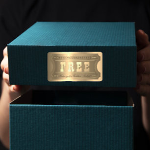 Foxier för registrering av ett nummer i Golden Bil Adressetikett