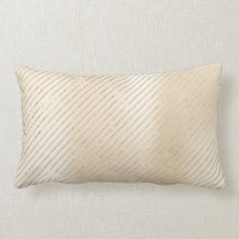 Foxier Guld Metallic Rand Linjer Parly Creamy