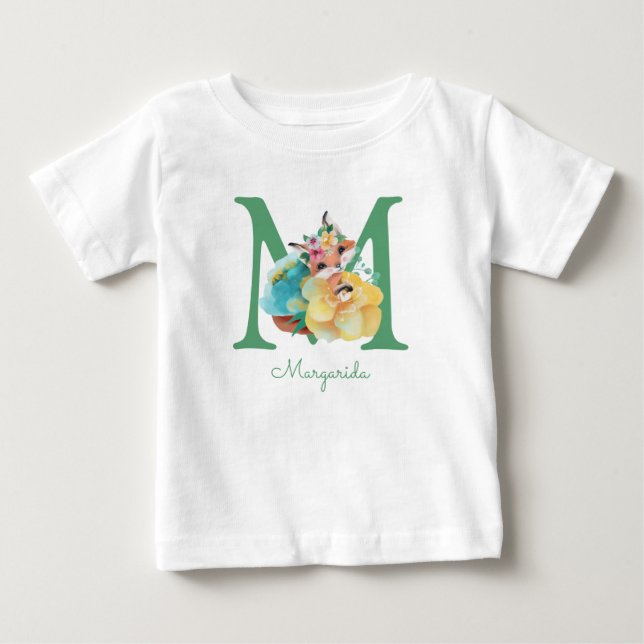 Foxillustration av Mor till ett Flicka T Shirt (Framsida)