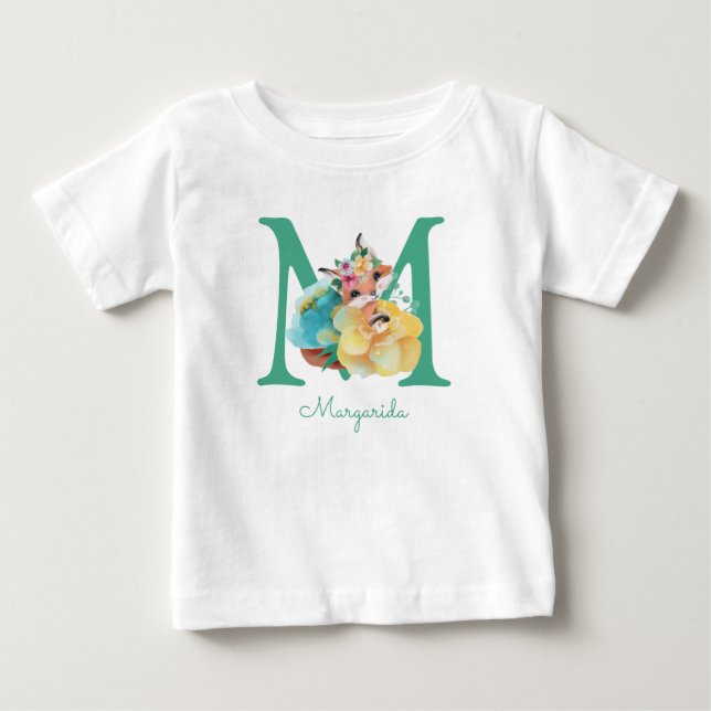 Foxillustration av Mor till ett Flicka T Shirt (Framsida)