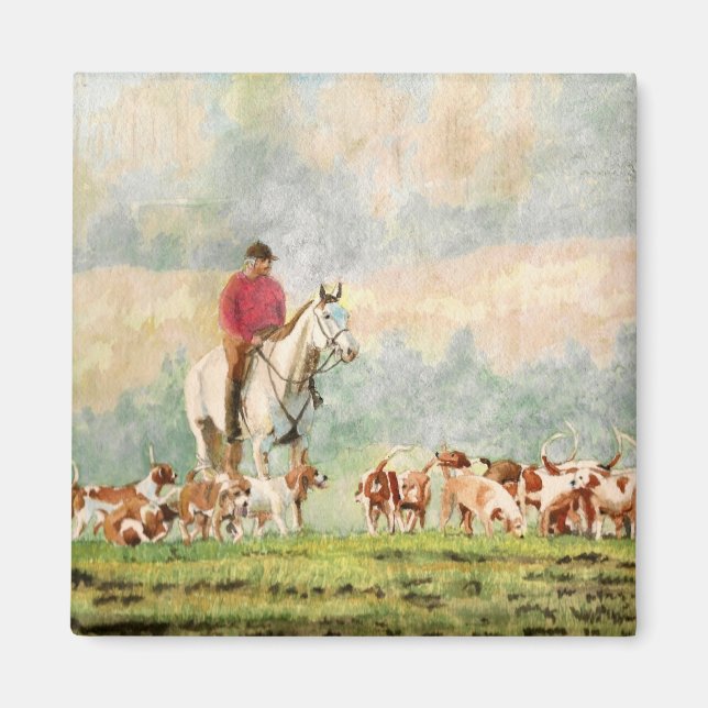 Foxjakt Magnet (Framsidan)