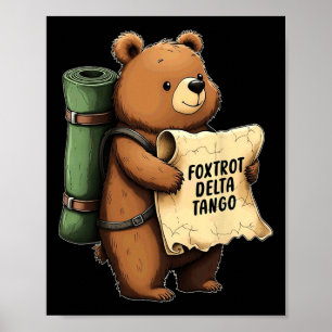 Foxmachtas Deltas Tangos National Parker ResistBea Poster