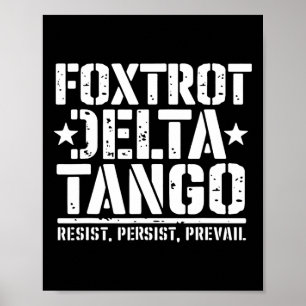 Foxmachtas Tangos Funny ResistBear 1 Poster