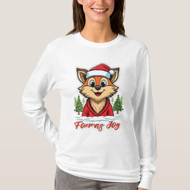 Foxmas Joy T Shirt (Framsida)