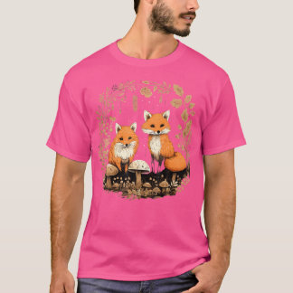 Foxrävar för räv Fläkt T Shirt