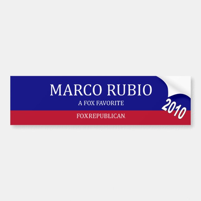 Foxrepublican Marco Rubio Bildekal (Framsidan)
