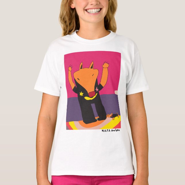 Fox's Wake Up T-Shirt (Framsida)