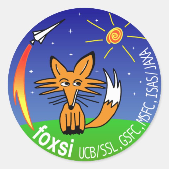 FOXSI 2012 RUNT KLISTERMÄRKE (Framsida)
