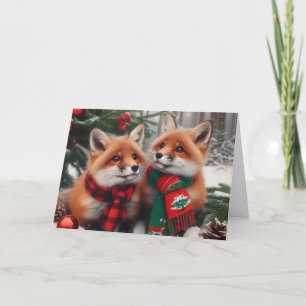 Foxskogskläder - julhälsningskort helgkort