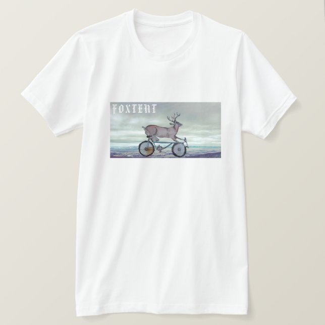 Foxtent hjortskjorta t-shirt (Design framsida)