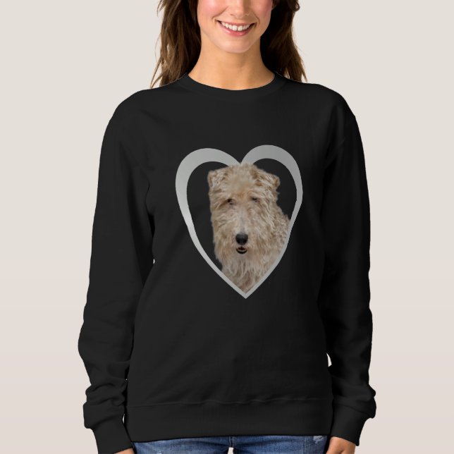 Foxterrier  Dog Heart   Drahthaar  Fox Terrier  2 T Shirt (Framsida)