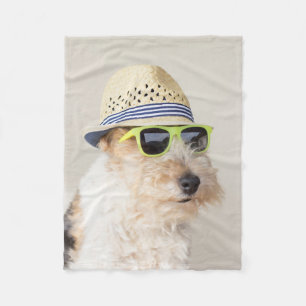 Foxterrier Fleecefilt