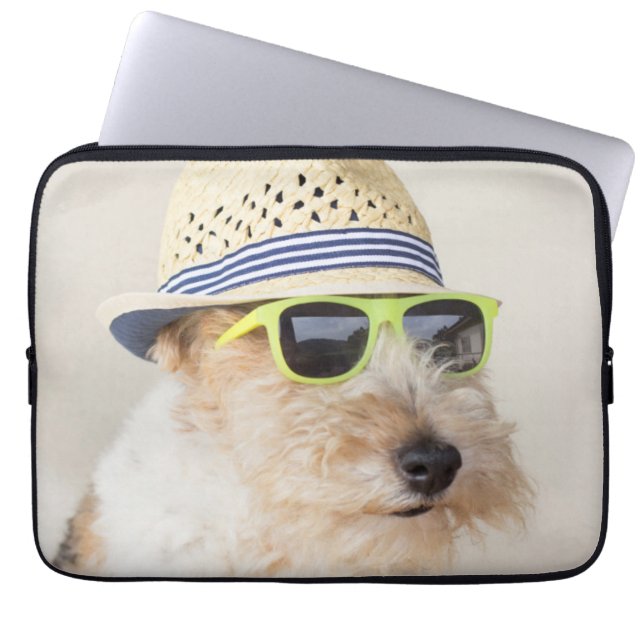 Foxterrier Laptop Sleeve (Framsidan)