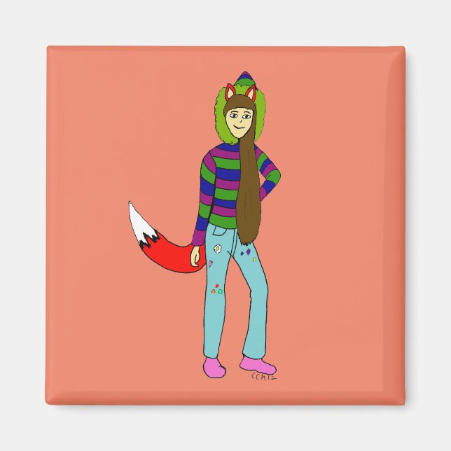 foxtjej magnet (Framsidan)