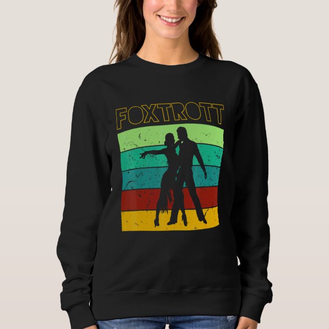 Foxtrot Dancing lite Vintage T Shirt (Framsida)