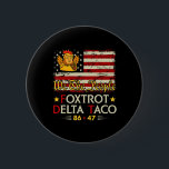 Foxtrot Delta Taco 8647 Låt oss Taco US Flagga Vi  Knapp<br><div class="desc">Foxtrot Delta Taco 8647 Låt oss Taco Us Flagga Vi,  folket</div>