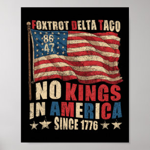 Foxtrot Delta Taco no Kung in America sedan 1776 4 Poster
