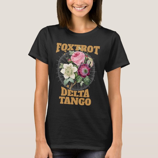 Foxtrot Delta Tango, 8647 Anti-Trump T Shirt (Framsida)