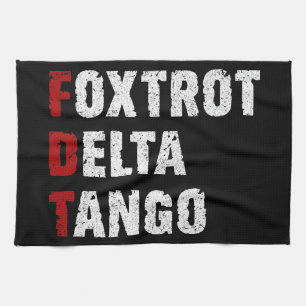 Foxtrot Delta Tango Kökshandduk