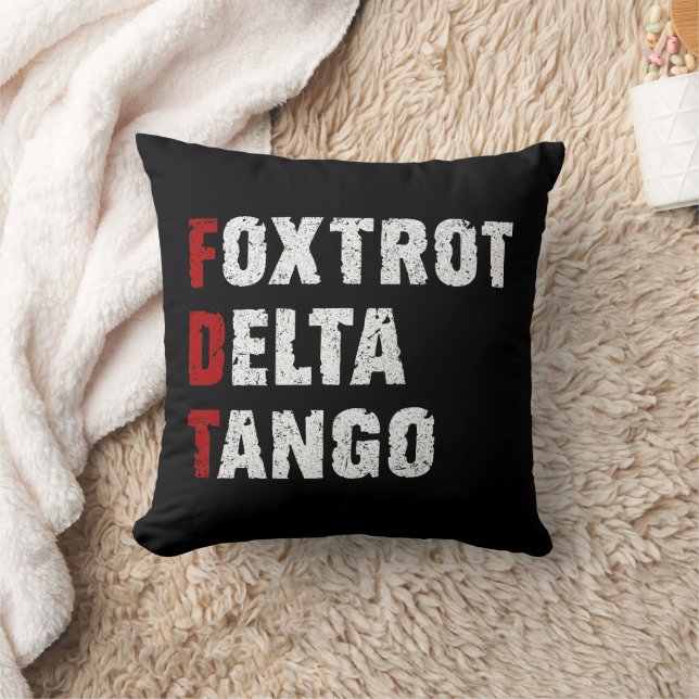 Foxtrot Delta Tango Kudde (Filt)