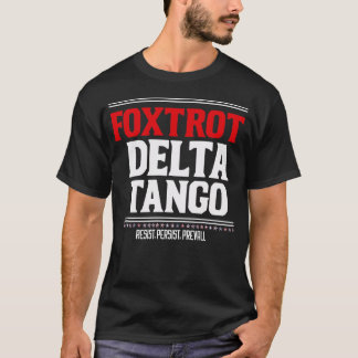 Foxtrot Delta Tango roligt Smokey Bear T Shirt