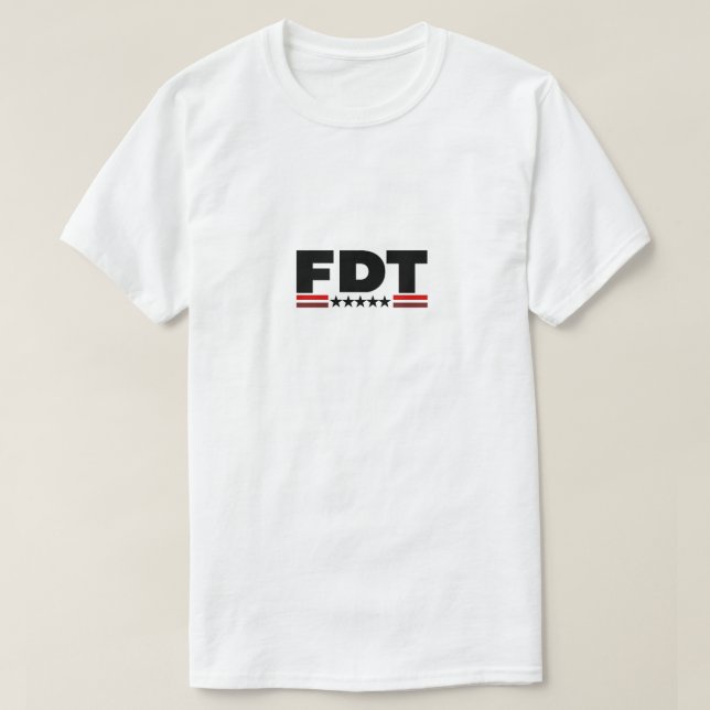 foxtrot delta tango t shirt (Design framsida)