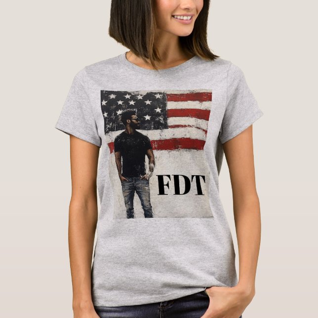 Foxtrot Delta Tango T-Shirt (Framsida)