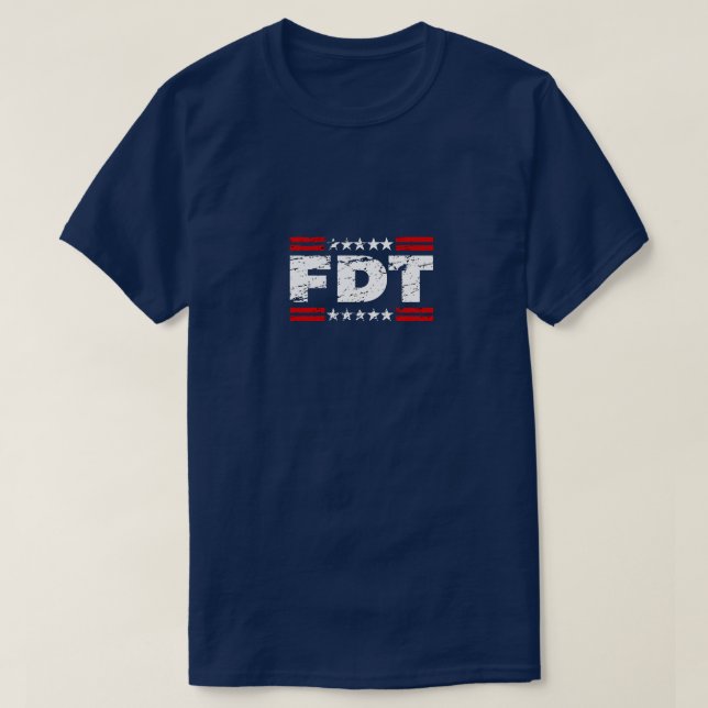 Foxtrot delta-tango t shirt (Design framsida)