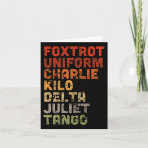 Foxtrot Uniform Djt Kort