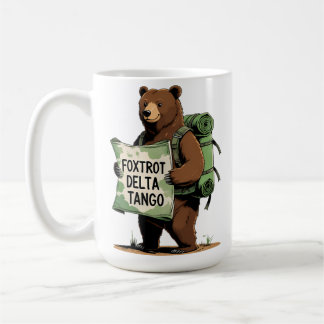 Foxtrots Deltas Tangos Resist Bear Funny Fdt Natio Kaffemugg