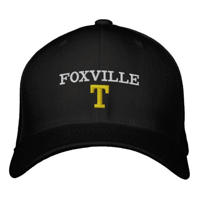 Foxville Hat Broderad Keps (Framsida)