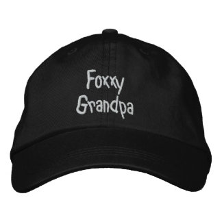 Foxxy Grandpa Broderad Keps