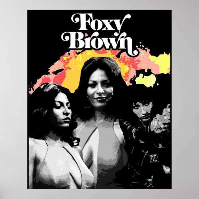 Foxy Brown 74 Poster (Framsidan)