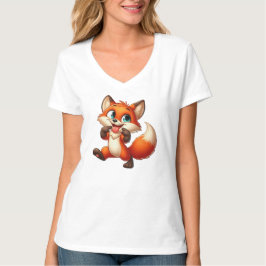 Foxy Columbus Day Firande Tee