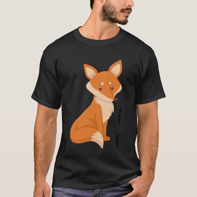 Foxy Cute Fox Women's Foxy T Shirt (Framsida)
