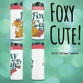 Foxy Cute med Flowers
