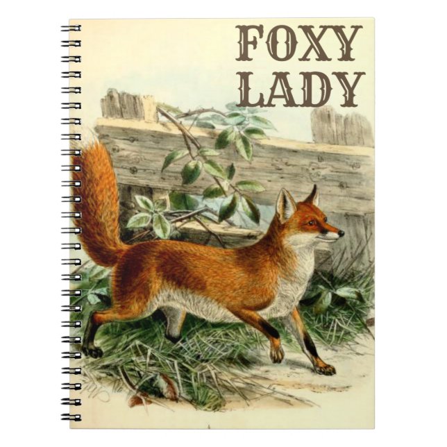 FOXY DAM ANTECKNINGSBOK (Framsidan)