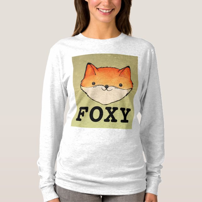 FOXY DAM FUNNY FOX T-SHIRTS (Framsida)