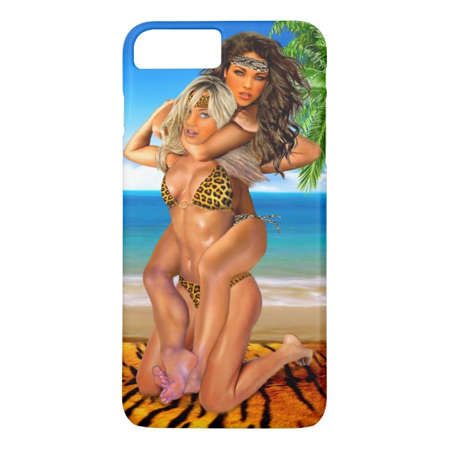 Foxy djungelbrottare Case-Mate iPhone skal (Baksida)