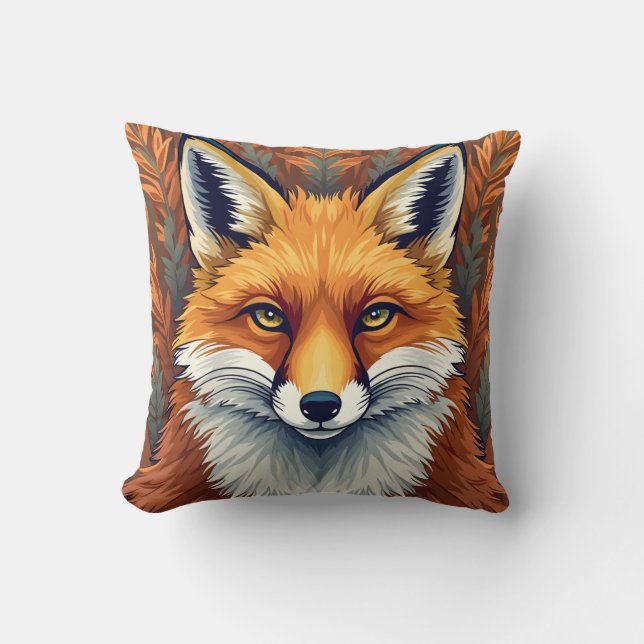 Foxy Dreams Pillow (Redigera) Kudde (Framsida)