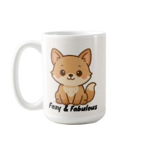 Foxy & Fabulous Mugg