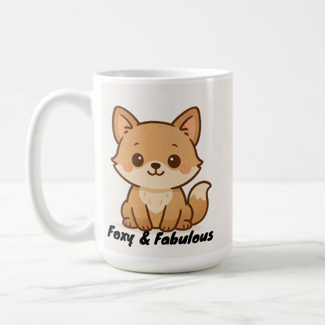Foxy & Fabulous Mugg (Vänster)