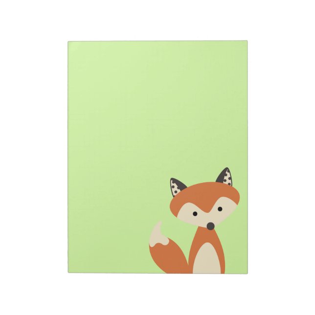 Foxy Fox Anteckningsblock (Roterad)