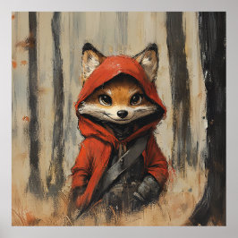 foxy fox le petit renard malin poster